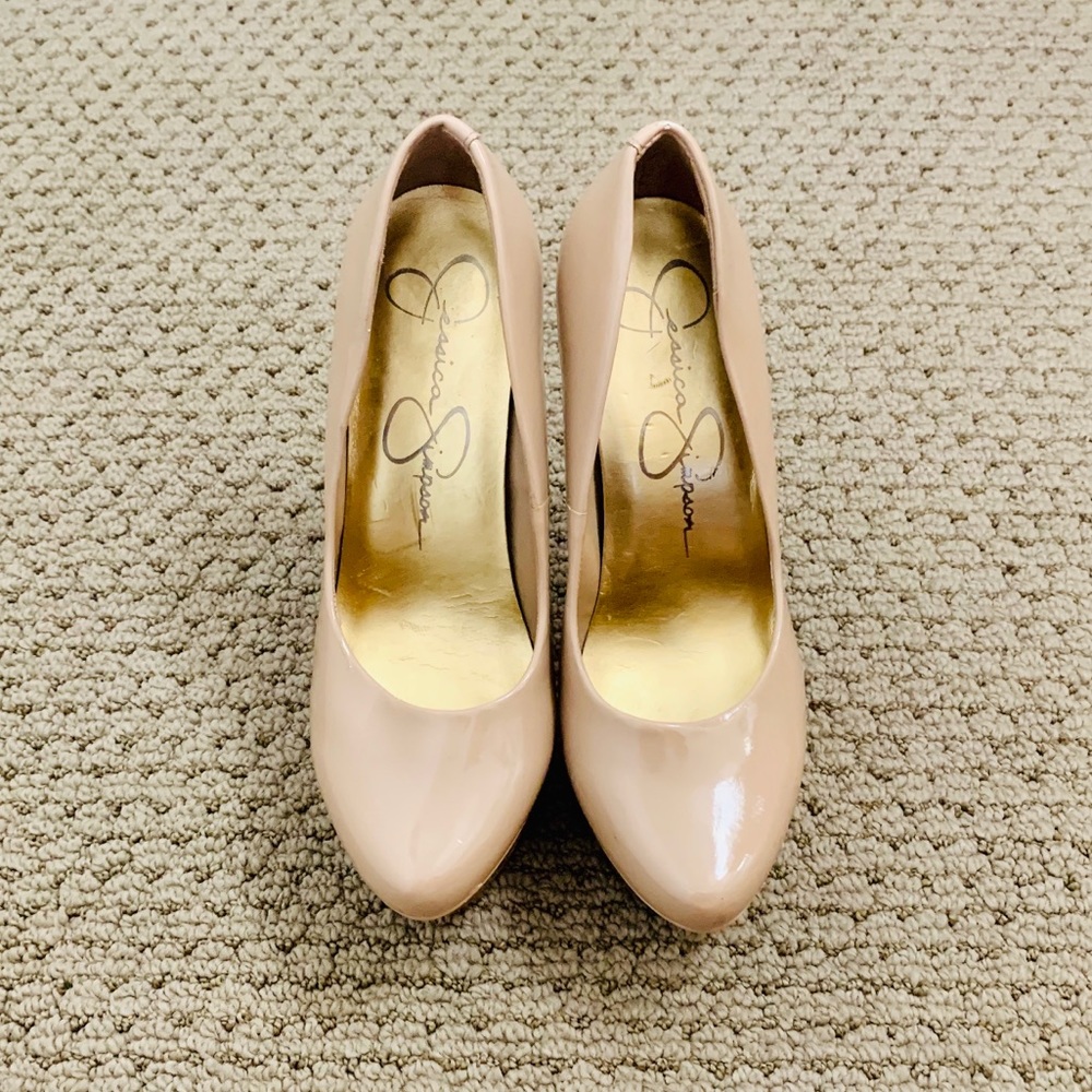 Jessica Simpson Parisah Pointed Platform Size 6.5